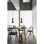 Hem Last stool, polished brass, decoration image
