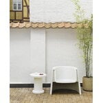 Normann Copenhagen Bit nojatuoli, valkoinen, sisustuskuva