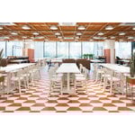 Artek Aalto chair 69, all white, decoration image