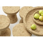 Vitra Cork Family sivupöytä/jakkara, Model B, sisustuskuva
