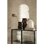 Ferm Living Haze vitrine, reeded glass, black, decoration image