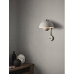&Tradition Flowerpot VP8 wall lamp, matt light grey, decoration image