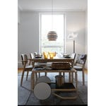 Artek Aalto tarjoiluvaunu 901, musta - koivu, sisustuskuva