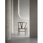 Carl Hansen & Søn CH24 Wishbone chair, soft slate - natural cord, decoration image