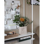 Muuto Ridge maljakko, 16,5 cm, beige, sisustuskuva