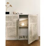 Design House Stockholm Air sideboard, black - cane, decoration image