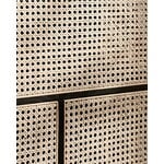 Design House Stockholm Air sideboard, black - cane, decoration image
