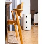 Kartell Componibili storage unit, 3 modules, white, decoration image Kartell Componibili storage unit, 3 modules, white, decoration image