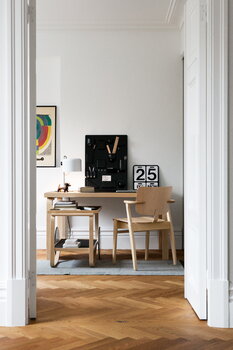 Artek Aalto tarjoiluvaunu 901, musta - koivu, sisustuskuva