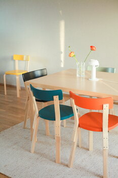 Artek Aalto chair 69, orange, decoration image