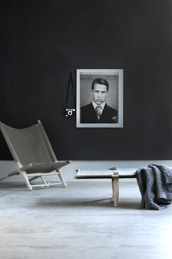 Skovshoved Møbelfabrik OGK daybed, pyökki - pellava, sisustuskuva