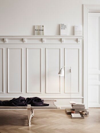 Skovshoved Møbelfabrik OGK daybed, pyökki - pellava, sisustuskuva