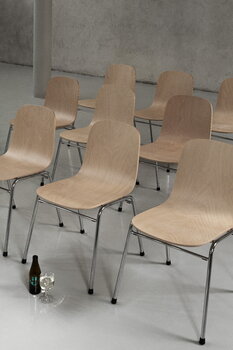 Hem Touchwood chair, natural beech - chrome, decoration image