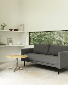 Normann Copenhagen Rar sohva, 2-istuttava, Re-born tummanharmaa, sisustuskuva