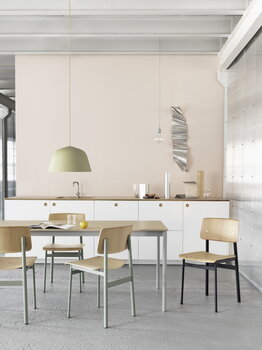 Muuto Loft chair, dusty green - oak, decoration image