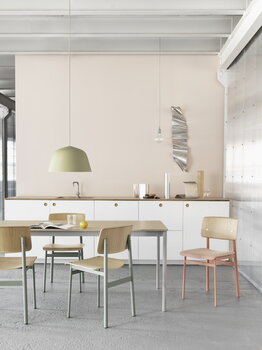 Muuto Loft chair, dusty green - oak, decoration image