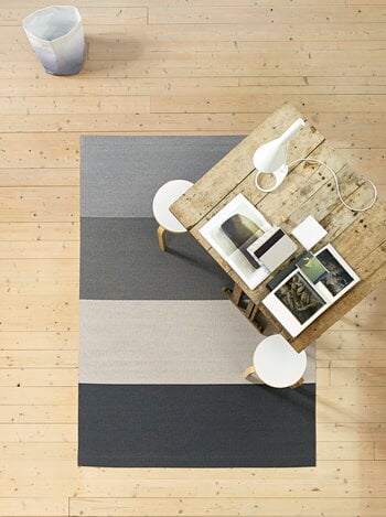 Artek Aalto Hocker 60, weißes Laminat, dekorationsbild