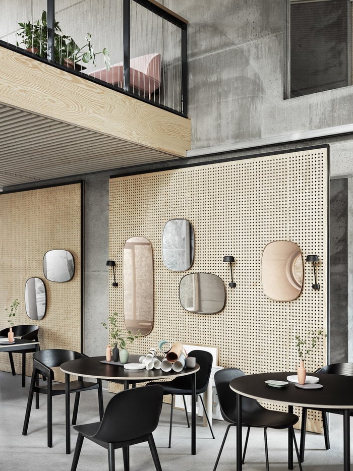 Ruokailutilat Julkiset tilat Muuto Black
