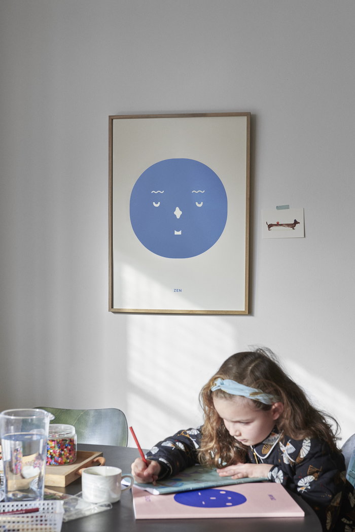 Lastenhuoneet MADO Vaaleansininen Paperi Monivärinen