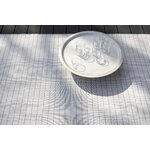 Woodnotes Tappeto Line In-Out, grigio perla - grafite, immagine extra