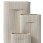 Muuto Ridge maljakko, 16,5 cm, beige, tuotteen lisäkuva