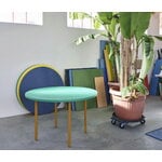 HAY Two-Colour table, 120 cm, ochre - green mint, extra image
