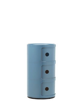 Kartell Componibili storage unit, 3 modules, sky blue, extra image