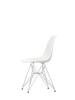Vitra Eames DSR chair, white - chrome, extra image