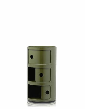 Kartell Componibili storage unit, 3 modules, green, extra image