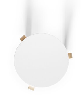 Artek Aalto stool 60, white - birch, extra image