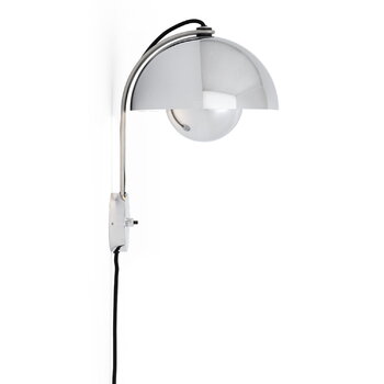 &Tradition Flowerpot VP8 wall lamp, chrome plated, extra image