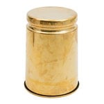 Hem Last stool, polished brass