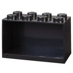 Room Copenhagen Lego Brick Shelf 8 hylly, musta