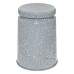 Hem Last stool, grey - lime splatter