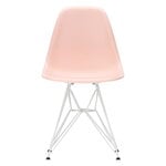 Vitra Eames DSR chair, pale rose RE - white