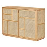 Design House Stockholm Air sideboard, oak - cane