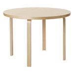 Artek Aalto pöytä 90A, koivu, tuotekuva