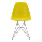 Vitra Eames DSR chair, mustard RE - chrome, product image