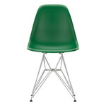 Vitra Eames DSR chair, emerald RE - chrome, product image