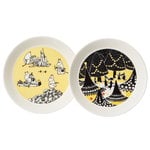 Moomin Arabia Moomin plate set, Yellow & Hurray!, product image