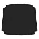 Carl Hansen & Søn CH24 Wishbone cushion, black leather Loke 7150, product image