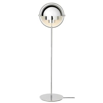 GUBI Lampada da terra Multi-Lite, cromo, immagine prodotto