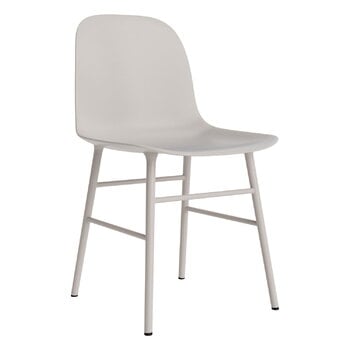 Normann Copenhagen Form tuoli, warm grey teräs - warm grey, tuotekuva